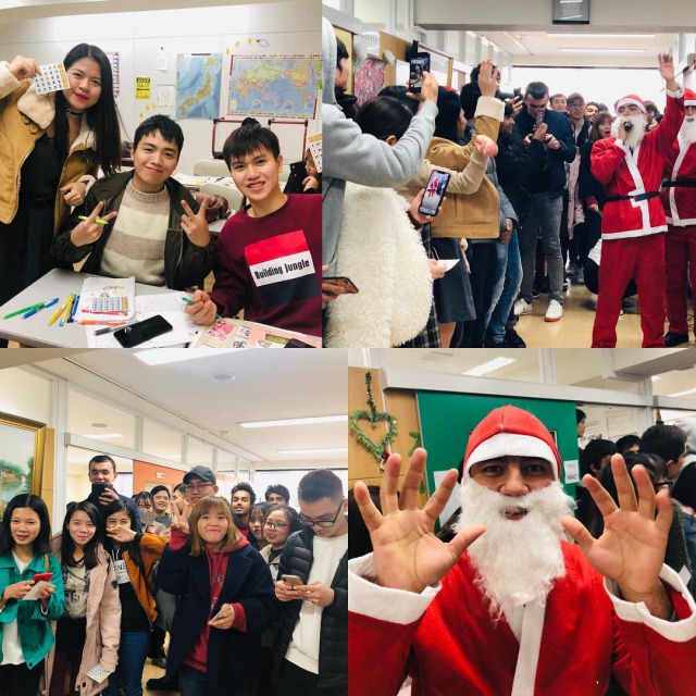 学校の様子 School Life クリスマスパーティChristmas Party!!
