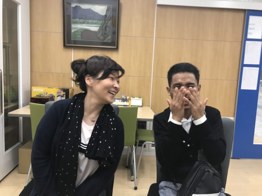 卒業生来校 Alumni