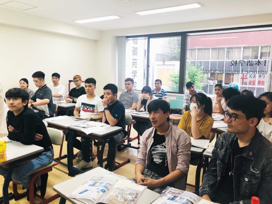進学説明会がありました